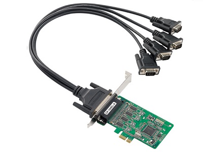 SCHEDA CP-104EL-A-W/O CABLE 4 RS-232 UNIV. PCI S